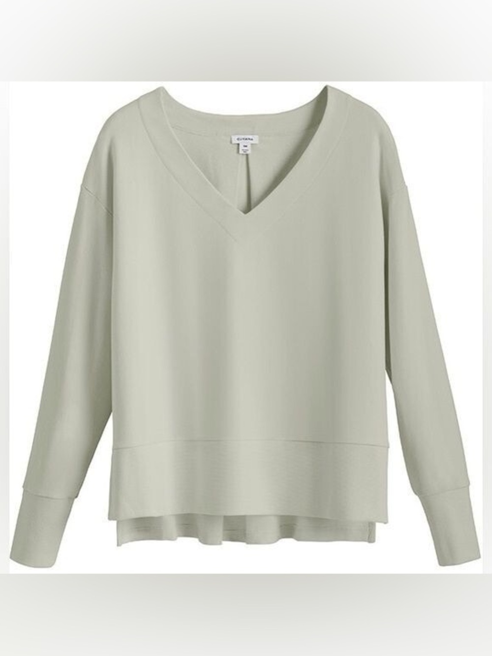 *Like New* Cuyana French Terry Sweatshirt in Sage Hue.